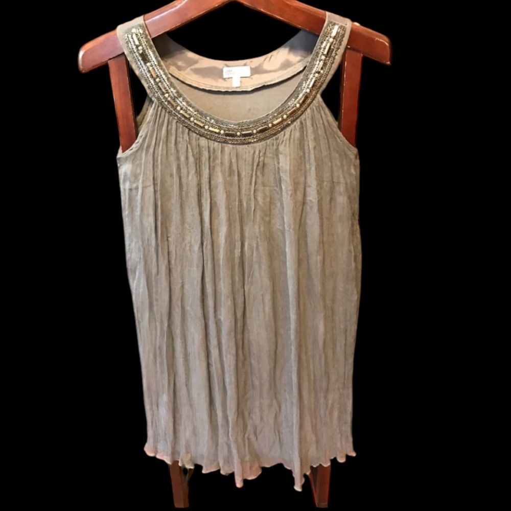 Beautiful Linea Domani dress with cotton lining size 4